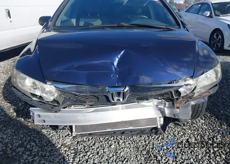 2010 Honda Civic Vp from USA, damaged, VIN 19XFA1F39AE060186